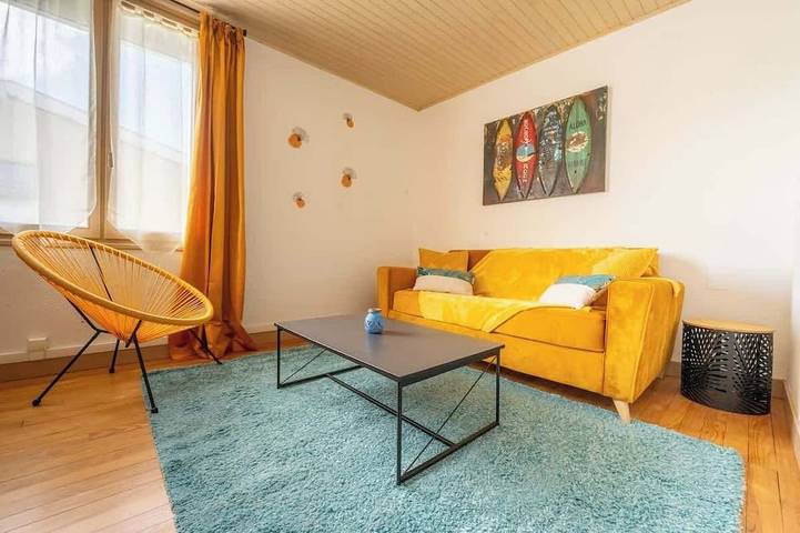 Apartamento de vacaciones para 6 personas, con jardín - 1