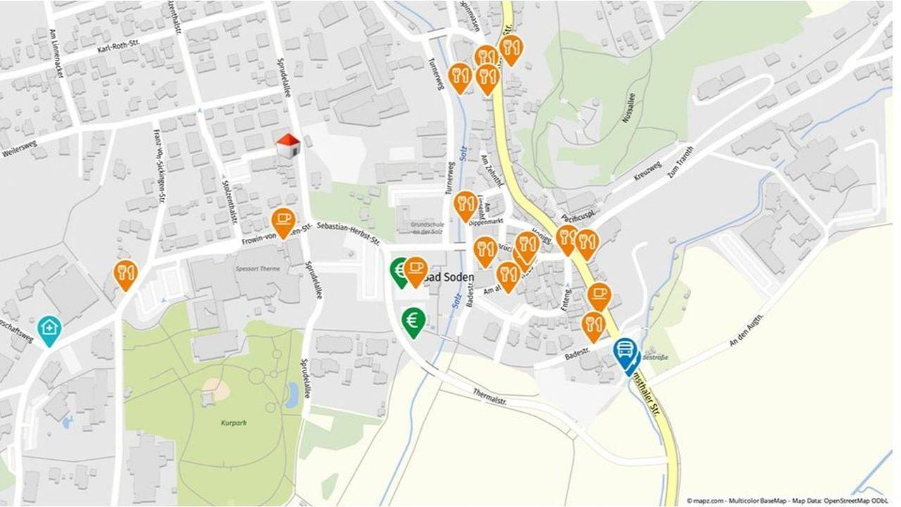 Ganze Ferienwohnung, Ferienwohnung für 2 Personen (50 m²) in Bad Soden-Salmünster in Bad Soden-Salmünster, Wetterau