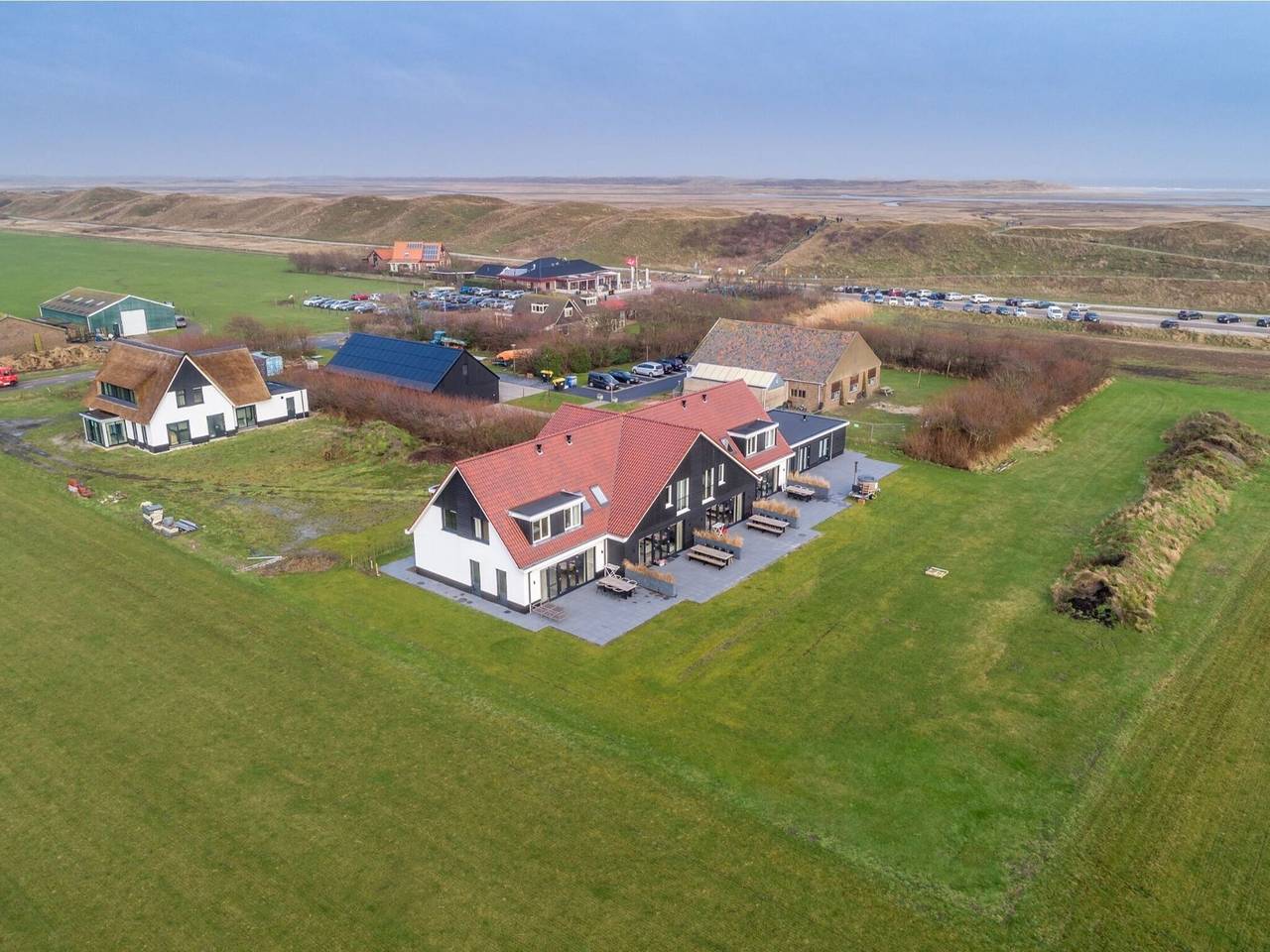 Villa op Texel bij Krimbos Bos in Eijerland, De Cocksdorp