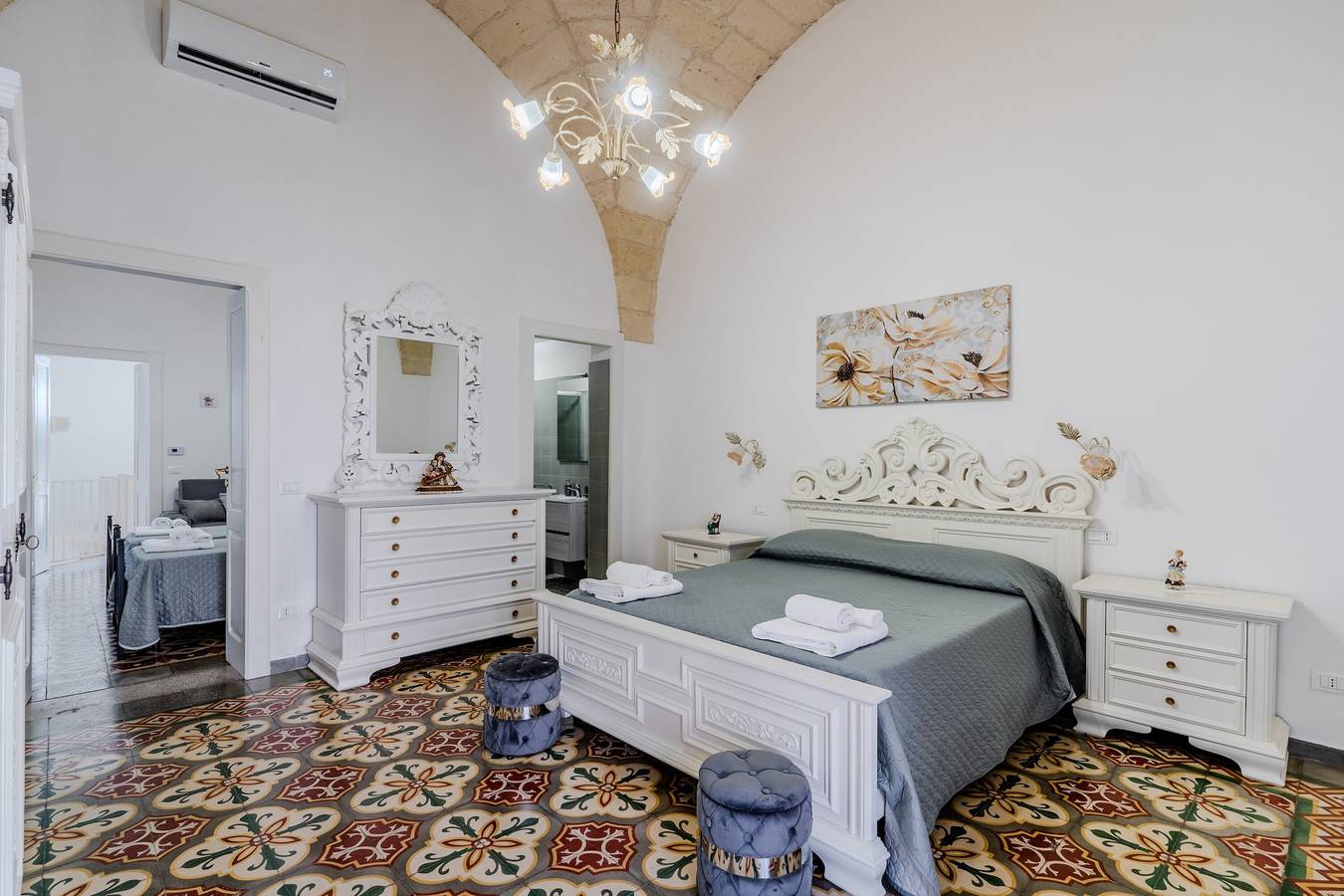Ganze Wohnung, Ferienwohnung 'Bilocale' mit privater Terrasse und Klimaanlage in Giurdignano, Lecce Provinz