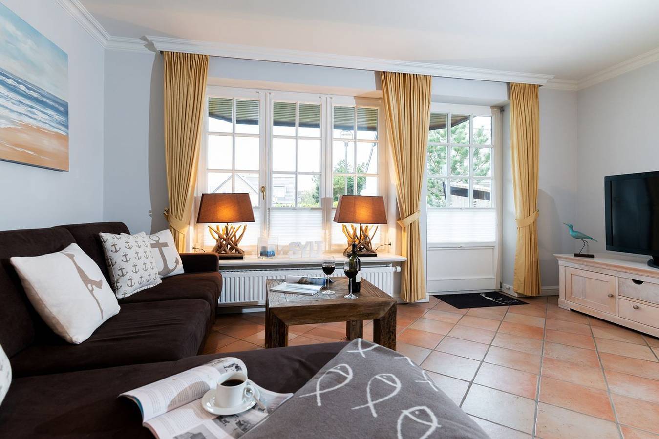 Ganze Wohnung, Komfortable Wohnung in Wenningstedt mit Terrasse & Garten in Wenningstedt, Sylt