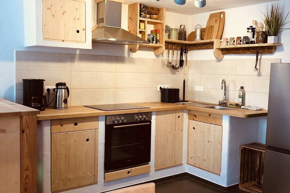 Ganze Wohnung, Maisonette an der Traun, 50 qm, 1 separates Schlafzimmer in Traunreut, Landkreis Traunstein