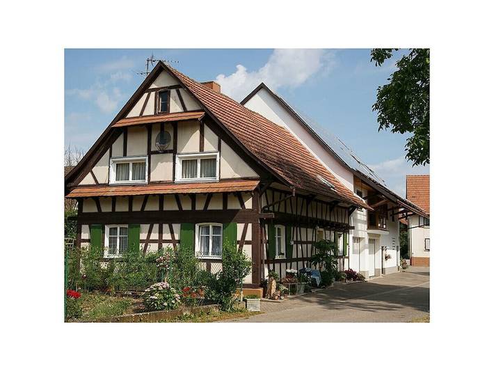 Ferienhaus für 4 Personen, mit Terrasse in Rheinau