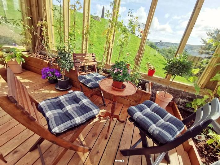Ferienwohnung für 6 Personen, mit Terrasse und Garten sowie Ausblick in Färöer
