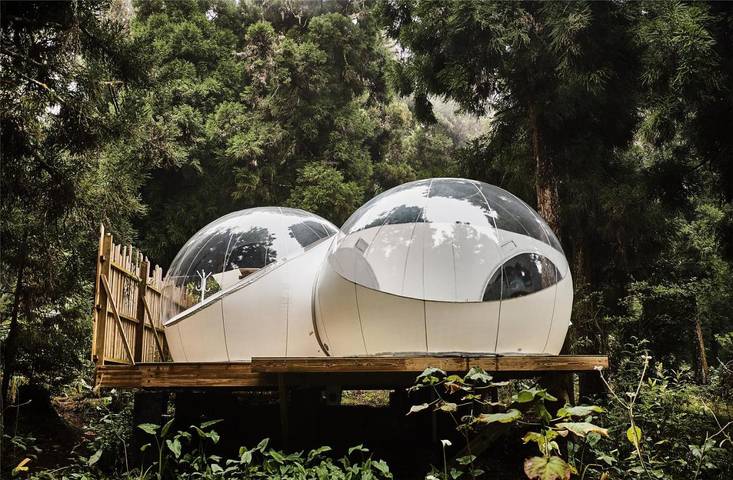 Tente pour 2 personnes, avec jardin et vue sur l' Île de la Réunion - 3