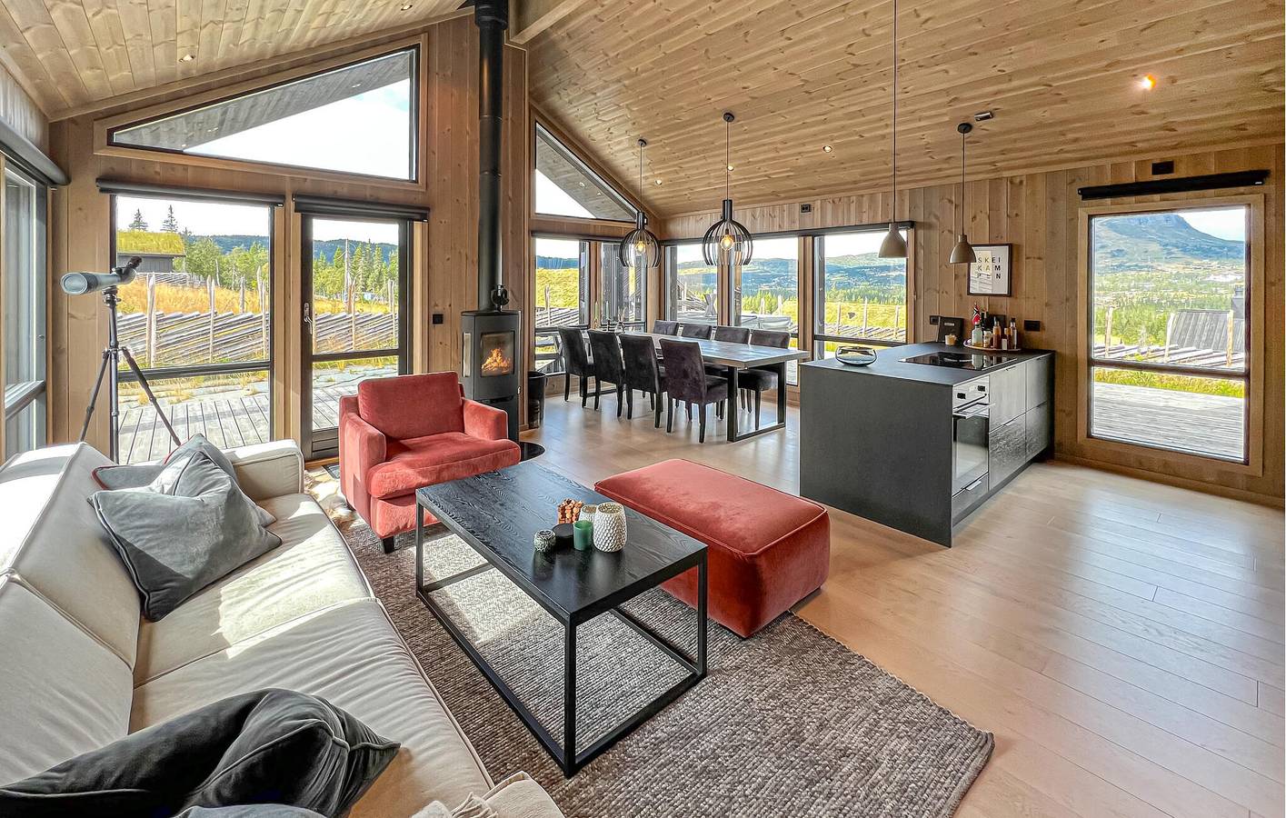 Vakantiehuis voor 8 personen met tuin in Skeikampen, Gausdal