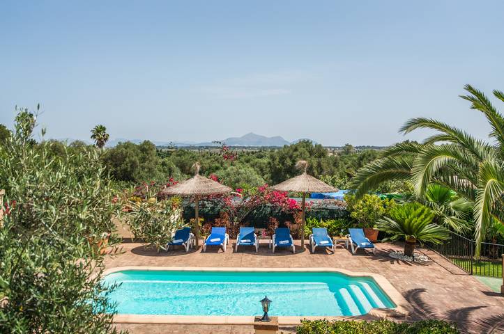 Finca am Strand für 8 Personen, mit Balkon und Garten in Muro - 2