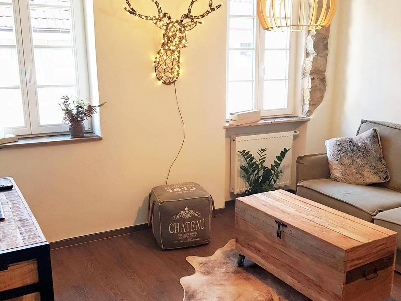 Ganze Ferienwohnung, Ferienwohnungen Steffushof - Ferienwohnung "African Lodge" in Wachenheim, Pfälzer Rheinebene