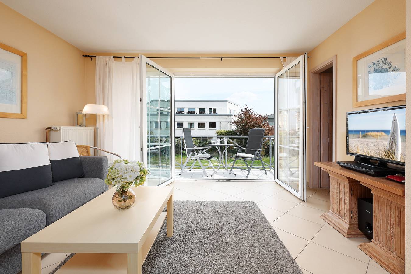 Ganze Ferienwohnung, Kapitänshaus Nr. 9 in Kieler Förde, Laboe