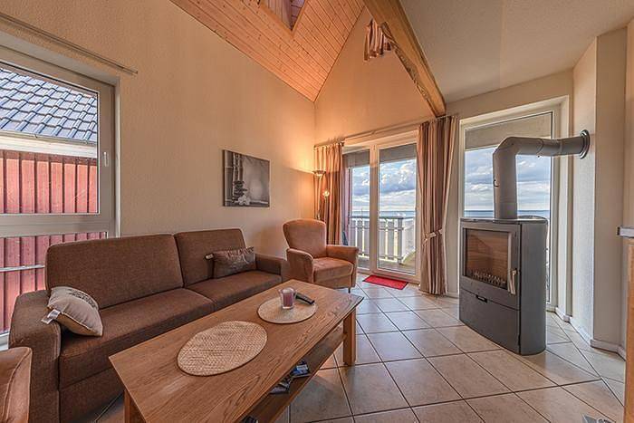 Ganze Wohnung, Kapitänsdeck 435 - Großzügiges Ferienapartment auf 2 Ebenen mit Müritzblick in Rechlin, Müritz
