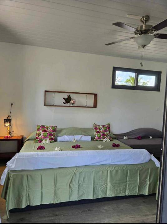 Location de vacances pour 3 personnes, avec vue et terrasse dans Rangiroa - 2
