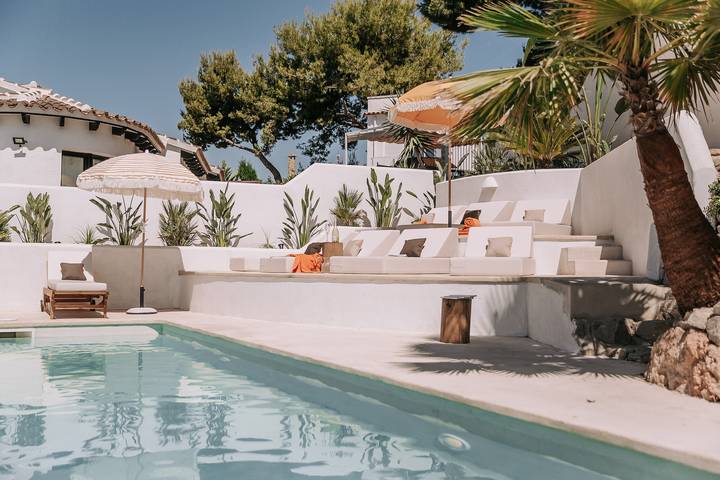 Maison de vacances pour 10 personnes, avec Balcon et Jardin dans La Fustera