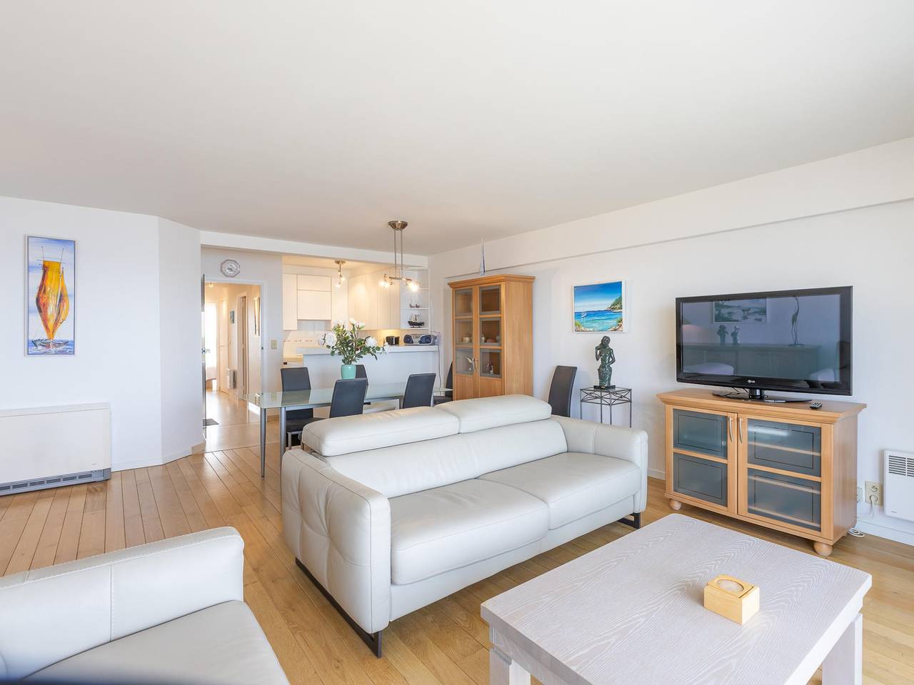 Geheel appartement, Appartement met 2slaapkamers en zeezicht in Middelkerke, Belgische Kust