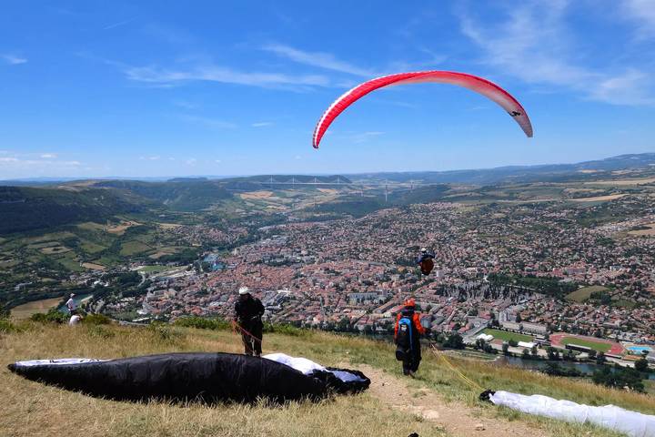 Camping pour 4 personnes, avec piscine et terrasse dans l' Aveyron - 4