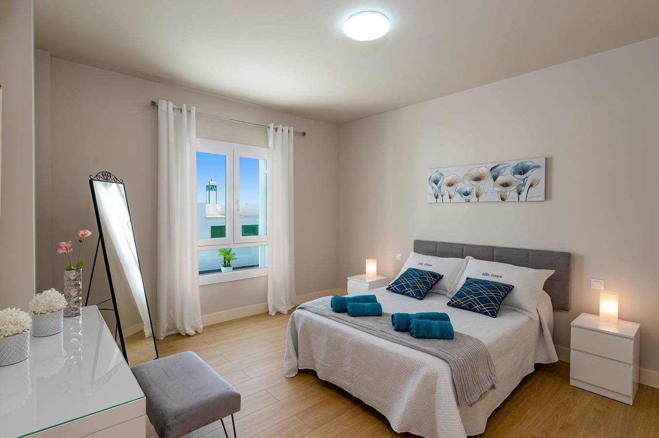 Villa für 6 Personen mit Garten in Playa Bastián, Teguise