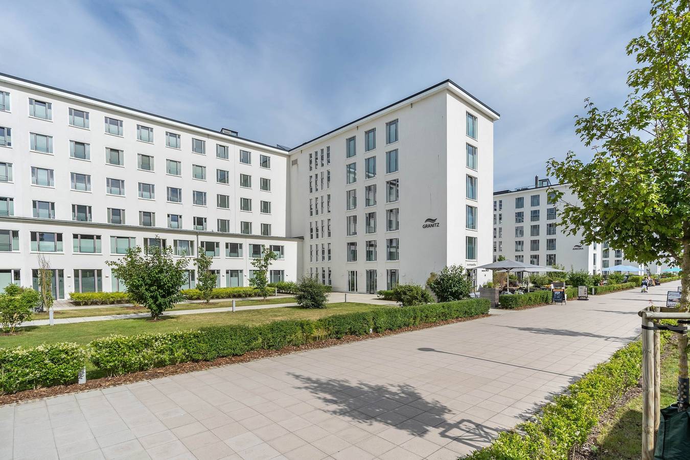Ganze Wohnung, Apartment „Ankerplatz Am Südstrand“ mit Meerblick, Balkon und Wlan in Strand Prora, Binz