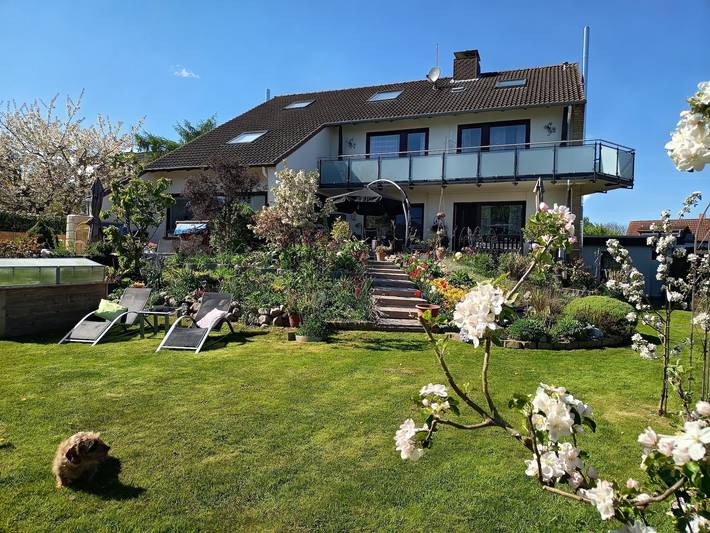 Ferienwohnung für 3 Personen, mit Sauna und Garten sowie Balkon - 1