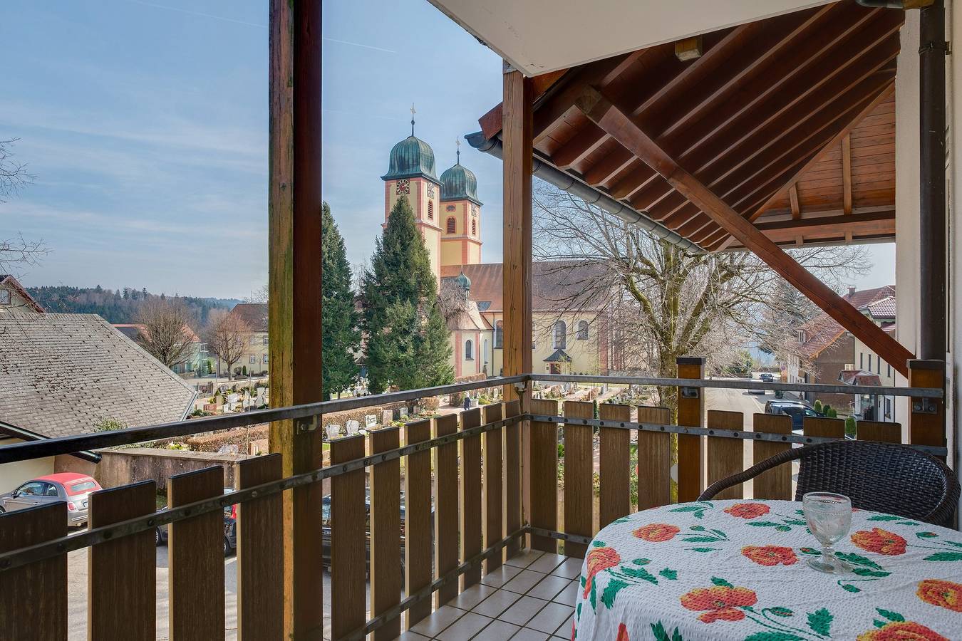 Ganze Wohnung, Apartment 'Christa' mit Balkon in St. Märgen, Südschwarzwald