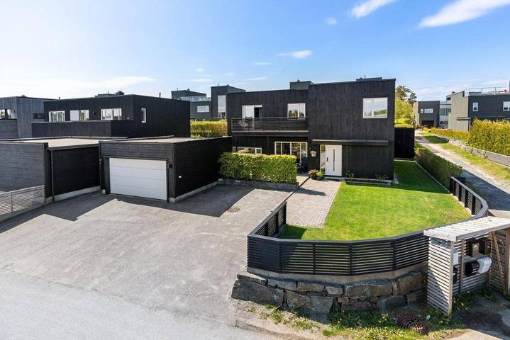 Ferieudlejning for 11 personer, med Terrasse og Søudsigt samt Udsigt i Kristiansand