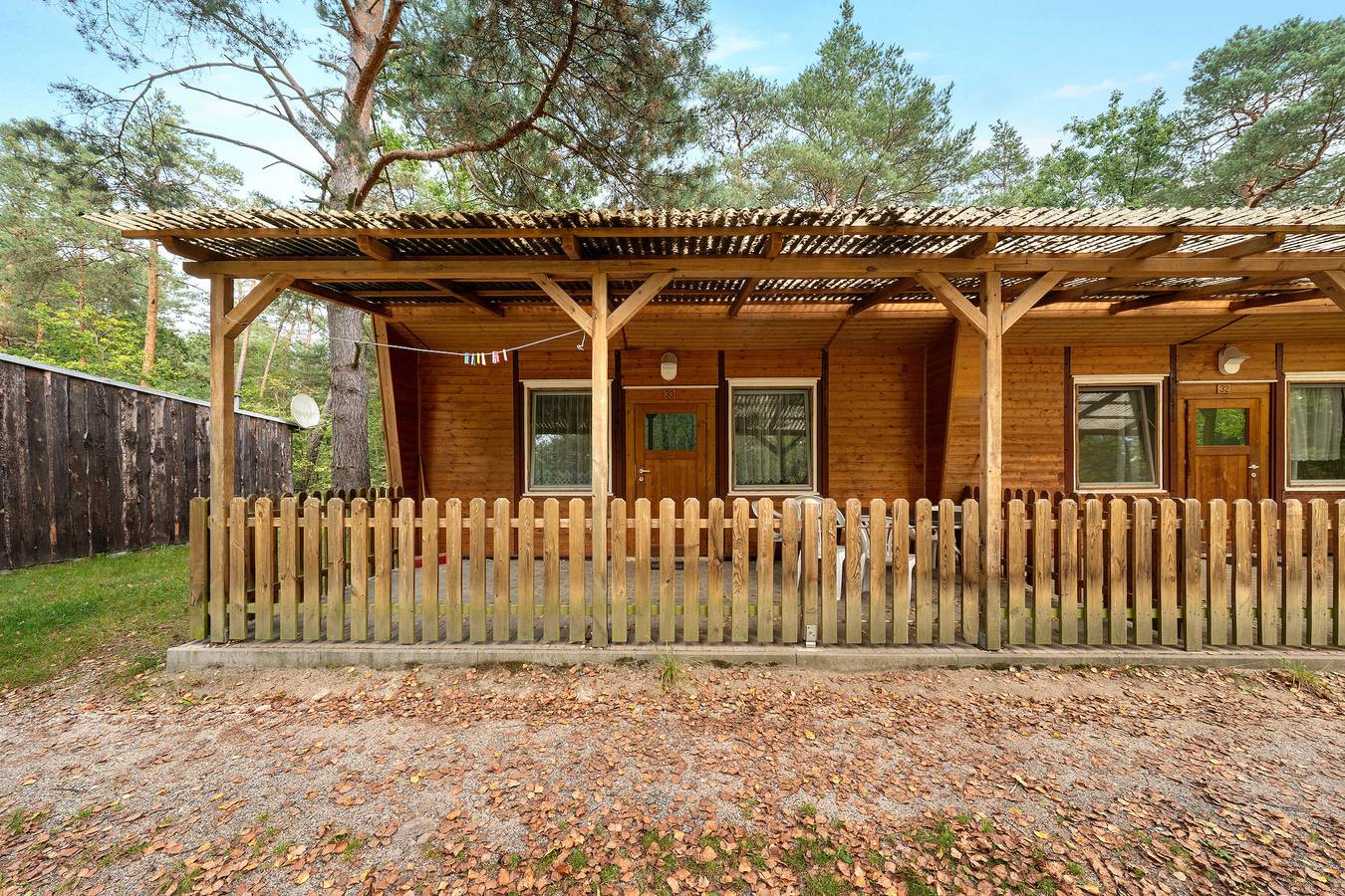 Bungalow '33 - Kimbucht' mit privater Terrasse und Gemeinschaftsgarten in Waldhufen, Oberlausitz Niederschlesien