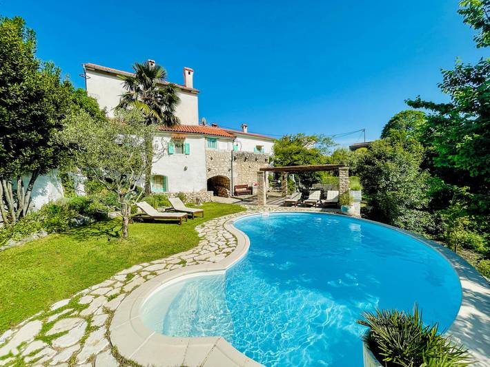 Ferienhaus für 8 Personen, mit Ausblick und Terrasse sowie Sauna und Garten - 1