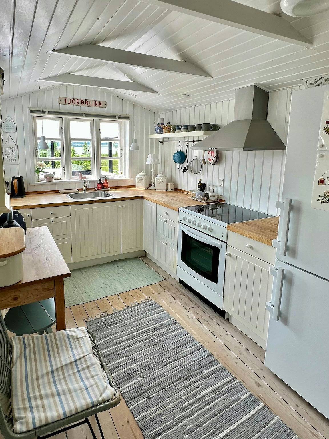 180 Grad Blick über den Sebbersund Fjord in Limfjord in Nordjütland