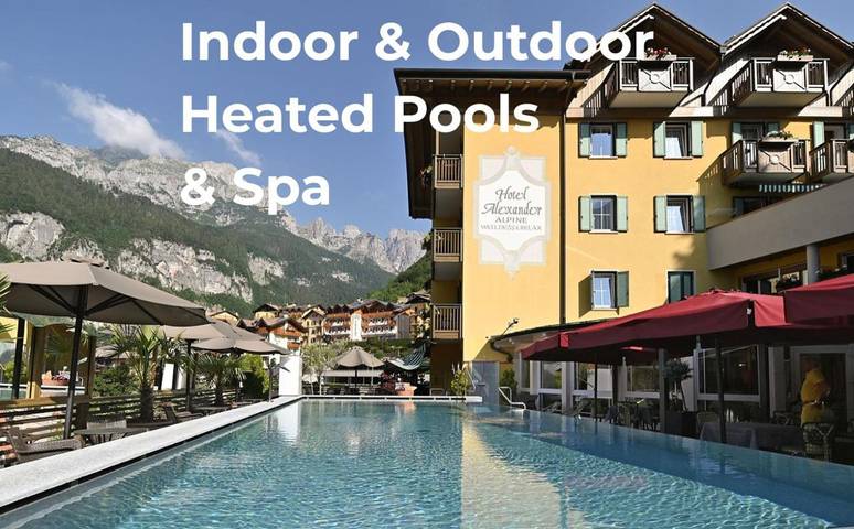 Appartamento per 2 persone, con Balcone e Terrazza nonché Idromassaggio e Giardino a Molveno