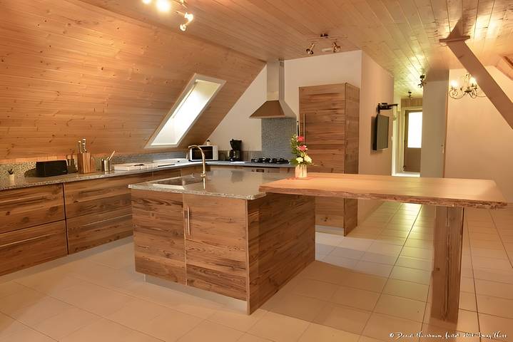Chalet pour 8 personnes, avec balcon et jardin dans le Haut-Rhin