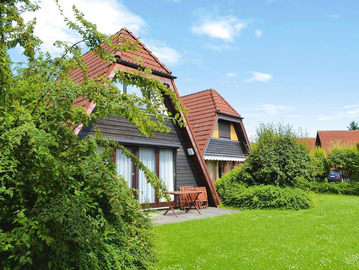 Chalet für 5 Personen, mit Terrasse und Seeblick am Bodensee
