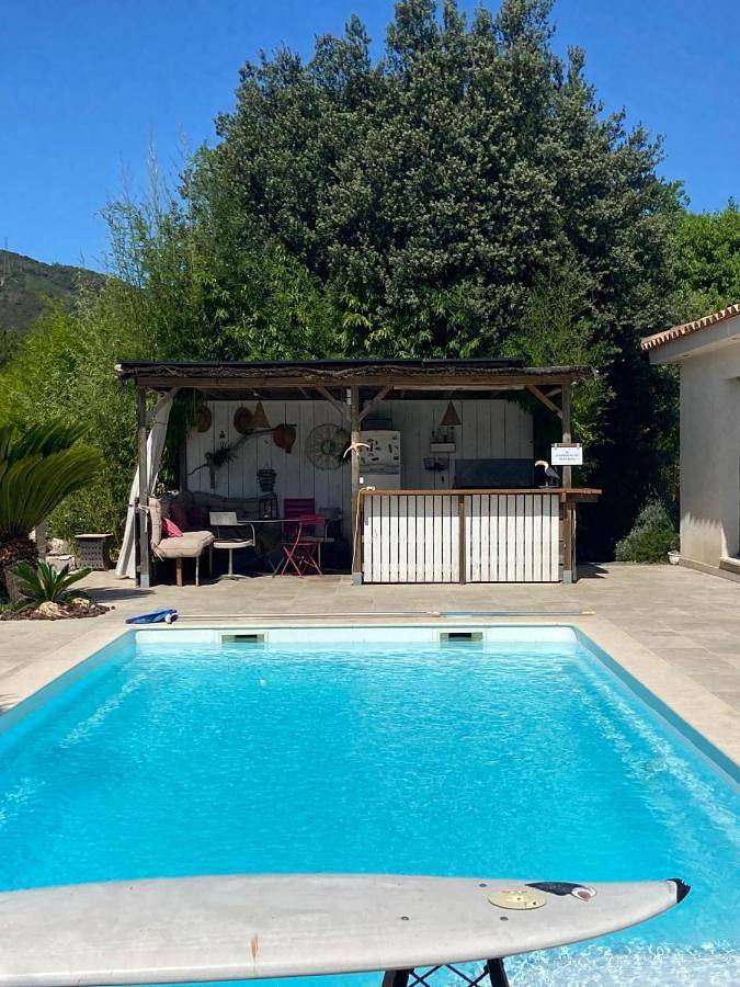Maison d’hôte pour 2 personnes, avec terrasse et piscine ainsi que vue et jardin à Le Plan-de-la-Tour - 3