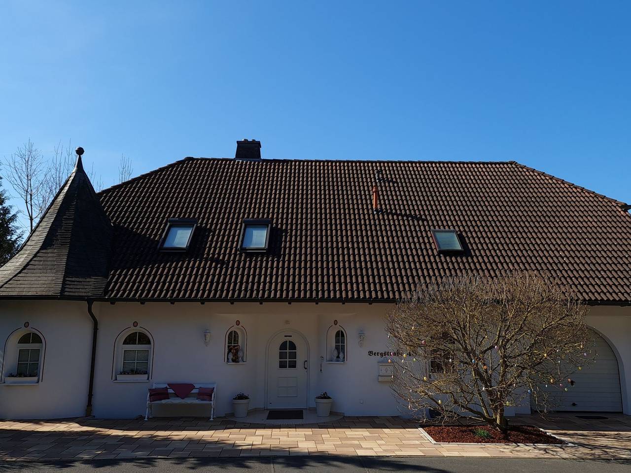 Apartamento entero, Maisonette-Wohnung mit überdachter Lounge-Terrasse in Nüdlingen, Rhön-Bayern