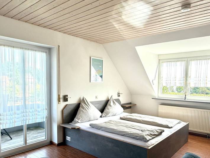 Ferienwohnung für 2 Personen, mit Balkon und Seeblick sowie Ausblick in Landkreis Lindau - 4