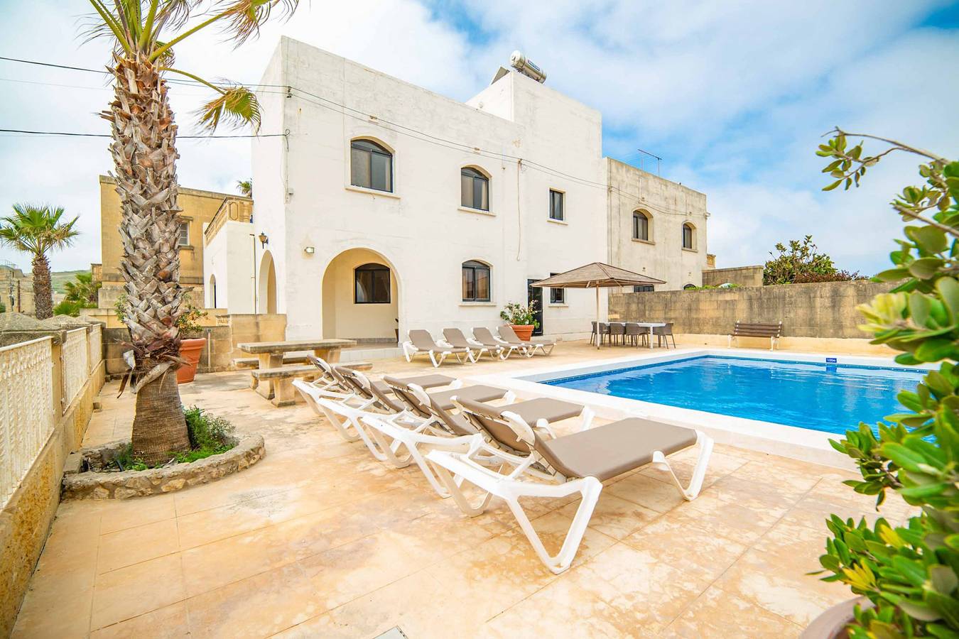 Villa for 8 People in Ghasri, Gozo