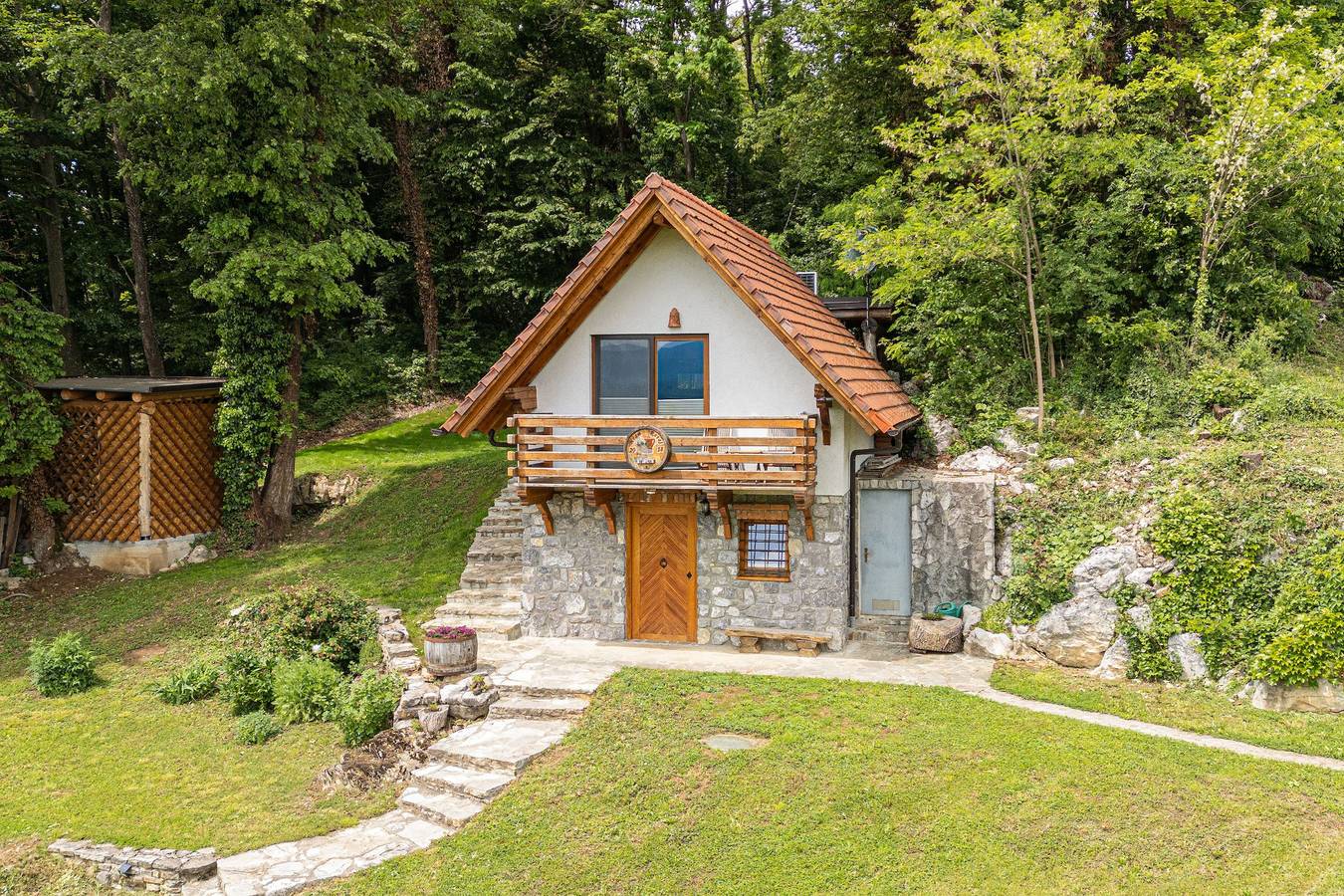 Vineyard Cottage Rataj 2 Wellness in Neustadtl, Slowenien