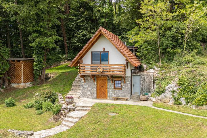 Location de vacances pour 3 personnes, avec sauna et balcon, animaux acceptés dans Novo mesto