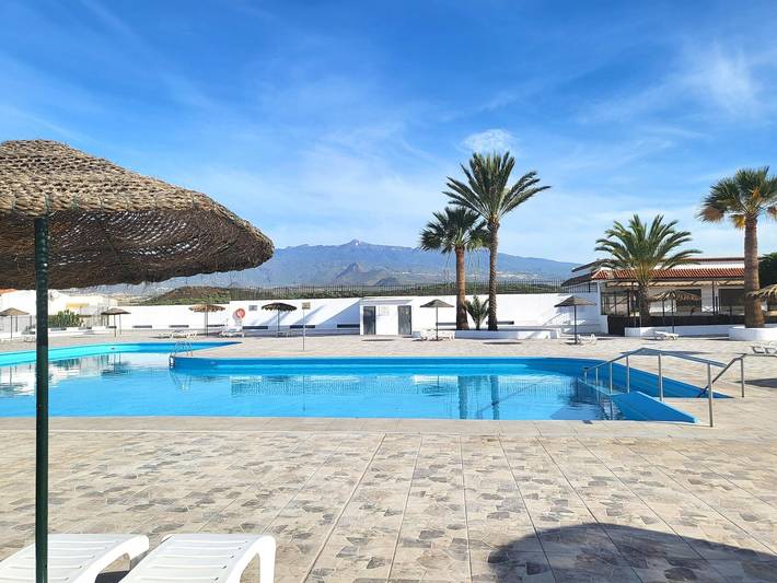 Appartement de vacances pour 3 personnes, avec Terrasse et Piscine à Costa del Silencio