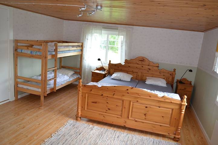Zwei Schlafzimmer mit Platz fur 6 Personen, Kamin, Fahrräder, Kanus, Angeln. in Jönköpings län