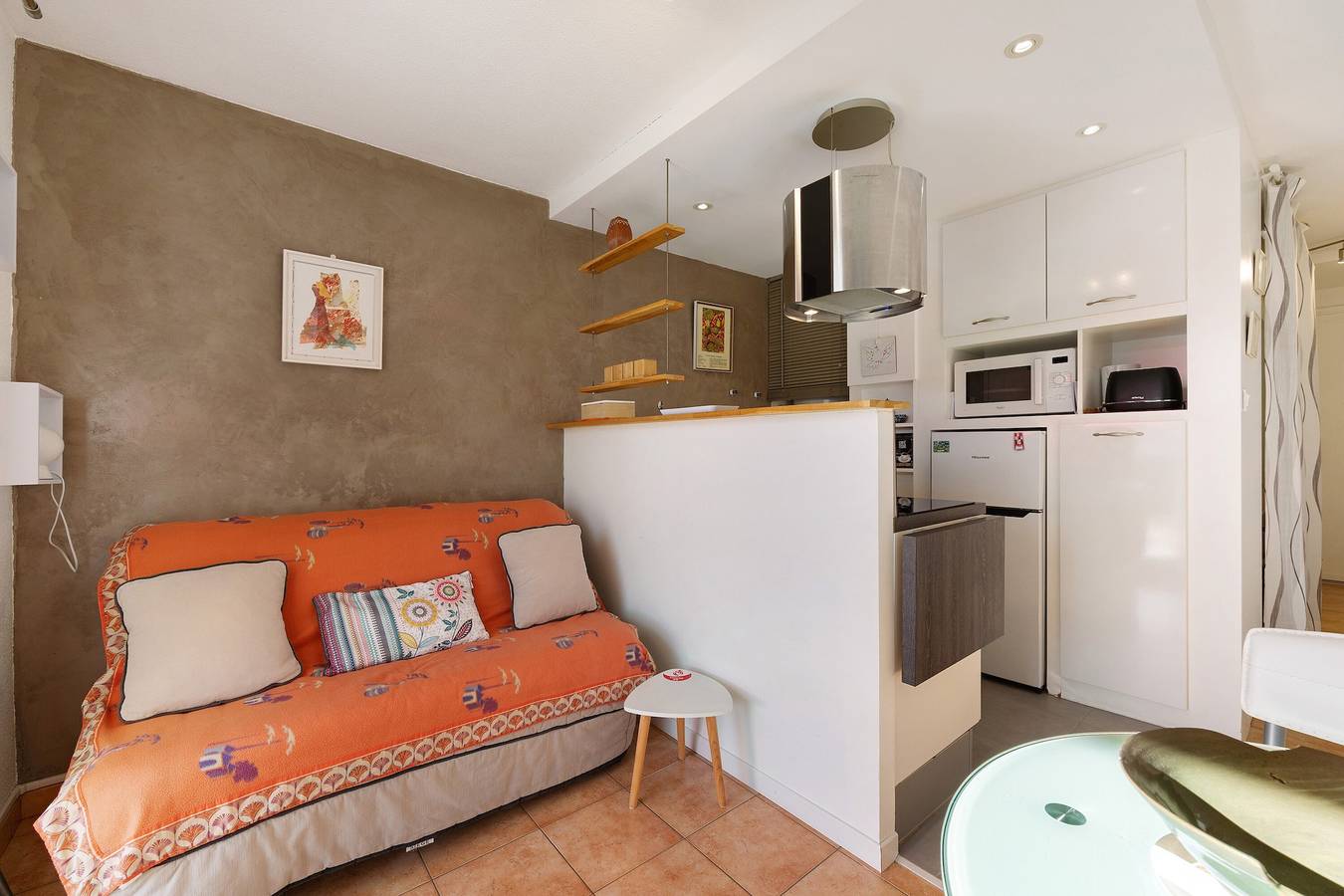 Estudio entero, Apartamento turístico amueblado y clasificado, vistas al mar in Château-d'Olonne, Les Sables-d'Olonne