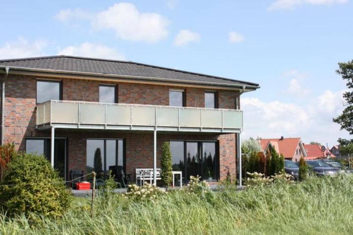 Ferienhaus für 5 Personen, mit Balkon und Terrasse sowie Garten und Sauna