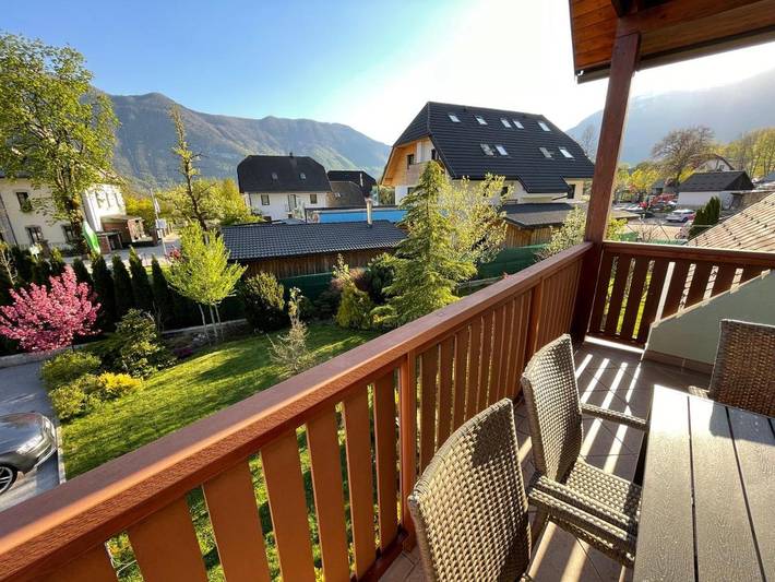 Ferienwohnung für 4 Personen, mit Garten und Ausblick in Bovec - 4