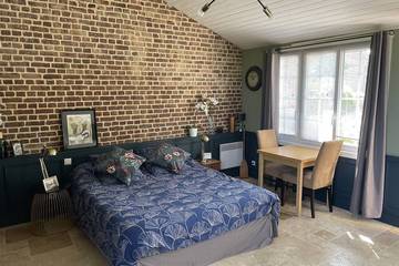 Chambre d’hôte pour 2 personnes, avec jardin à Auquemesnil
