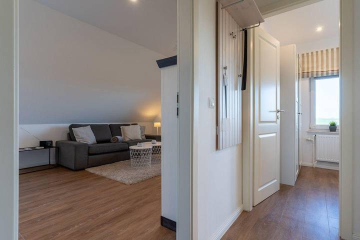 Ferienwohnung für 2 Personen, mit Balkon und Terrasse sowie Ausblick in Tümlauer Koog - 4