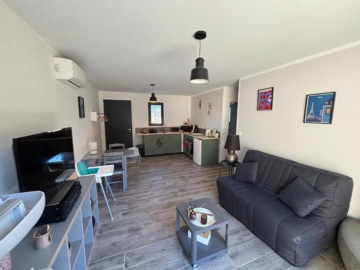 Gîte pour 3 personnes, animaux acceptés à Saint-Montan