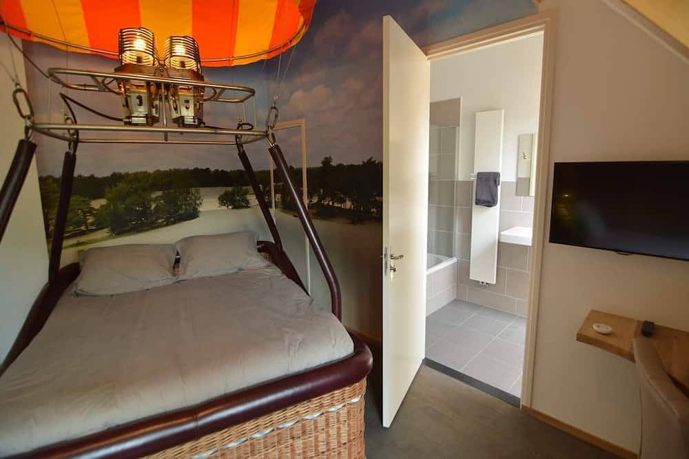 Familienhaus mit Trampolin in Haaren, Nordbrabant