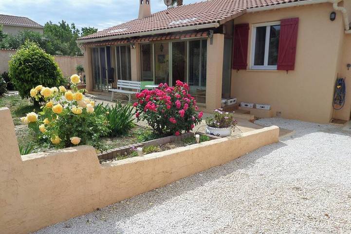 Ferienhaus für 4 Personen, mit Terrasse und Garten, mit Haustier