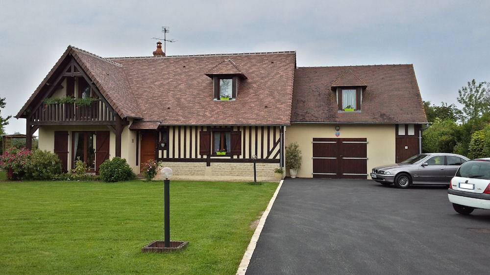 La Cour Gardin - Chambre in Sainte-Famille-en-Auge, Région de Lisieux