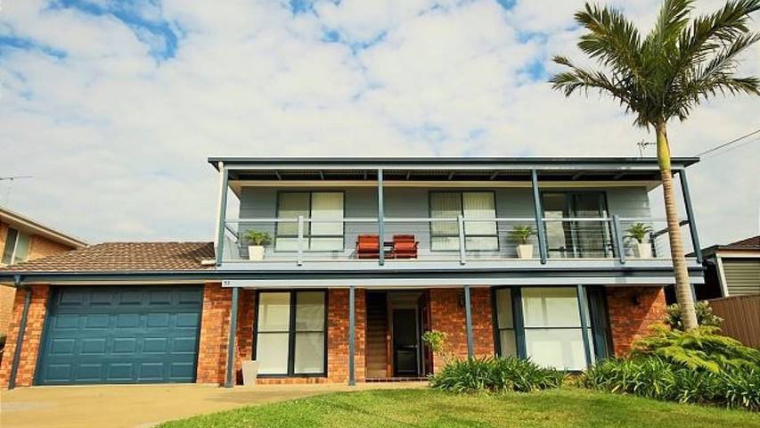 Holiday home for 8 people, with balcony and garden in Vincentia