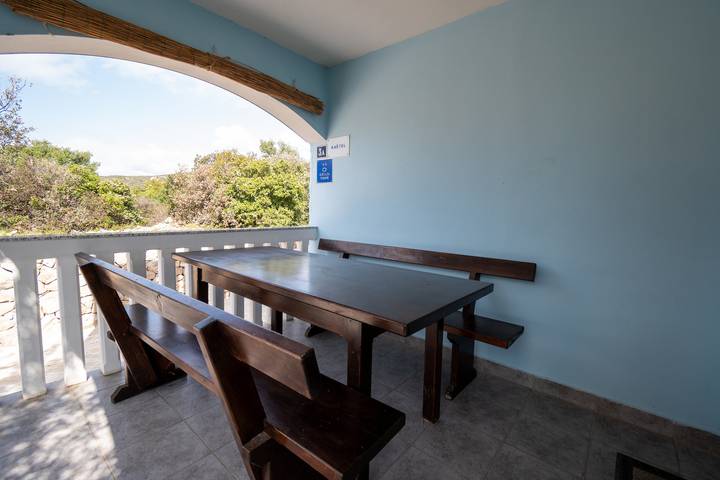 Ferienhaus für 6 Personen, mit Balkon/Terrasse auf Pasman