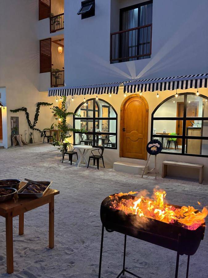 Maison d’hôte pour 3 personnes, avec jardin ainsi que vue et balcon, animaux acceptés dans Dhiffushi - 4