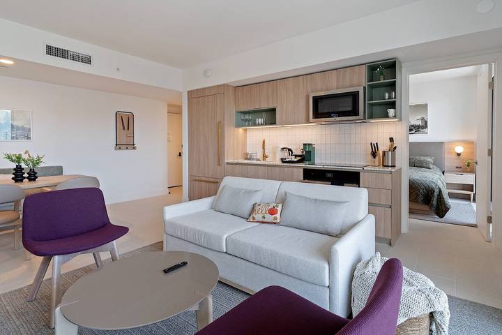 Gîte pour 6 personnes, avec jacuzzi et balcon/terrasse, animaux acceptés à Miami - 4